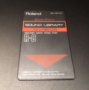 ROLAND R8 Cartridge SN-R8-03 Card “Sound Effects” for R8/R8m - Bild 1 von 1