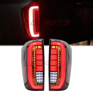 For Nissan NP300 Navara 15-21 LED Tail Light Rear Brake Lamp Turn Signal Smoke - Picture 1 of 9