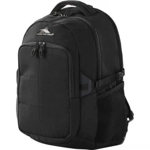 High Sierra Trooper 17" Laptop & Tablet Backpack Black 49847 - Picture 1 of 9