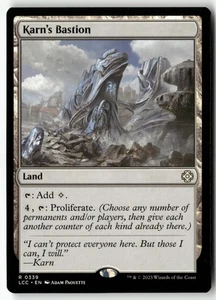 Karn's Bastion R 339 Non-Foil NM MTG Commander: The Lost Caverns of Ixalan Magic - Picture 1 of 1