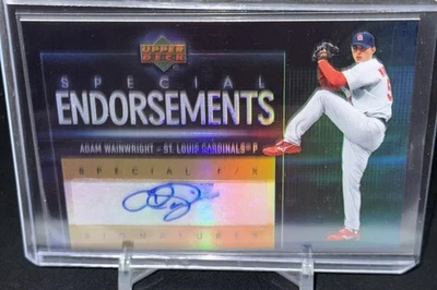 2006 Upper Deck Special F/X Special Endorsements AW Adam Wainwright Rookie Auto - Image 1 of 2