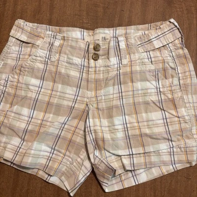 Pantalones Cortos Caquis Favoritos Azul Marino Antiguo Talla 0 Puños a Cuadros 12/09 Foto 1 de 4