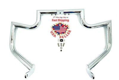 NUEVO Motor Highway Crash Bar Harley Dyna Super Glide Low Rider 601-2110 91-2017 Foto 1 de 4