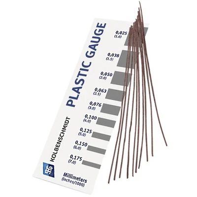 KOLBENSCHMIDT 120000417001 Plastigage Messstreifen Hauptlager 0,025-0,175mm - Bild 1 von 4