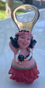 Vintage Hawaiian Hula Bottle Opener Hawaii Souvenir - Picture 1 of 2