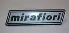 FIAT 131 MIRAFIORI BN - RALLY/ SCRITTA POSTERIORE/ REAR NAMEPLATE