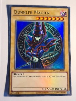 Mago Oscuro (V.3 - Ultra Rara)●YUGIOH●YGLD●2015●TEDESCO●NM●37334 - Immagine 1 di 2