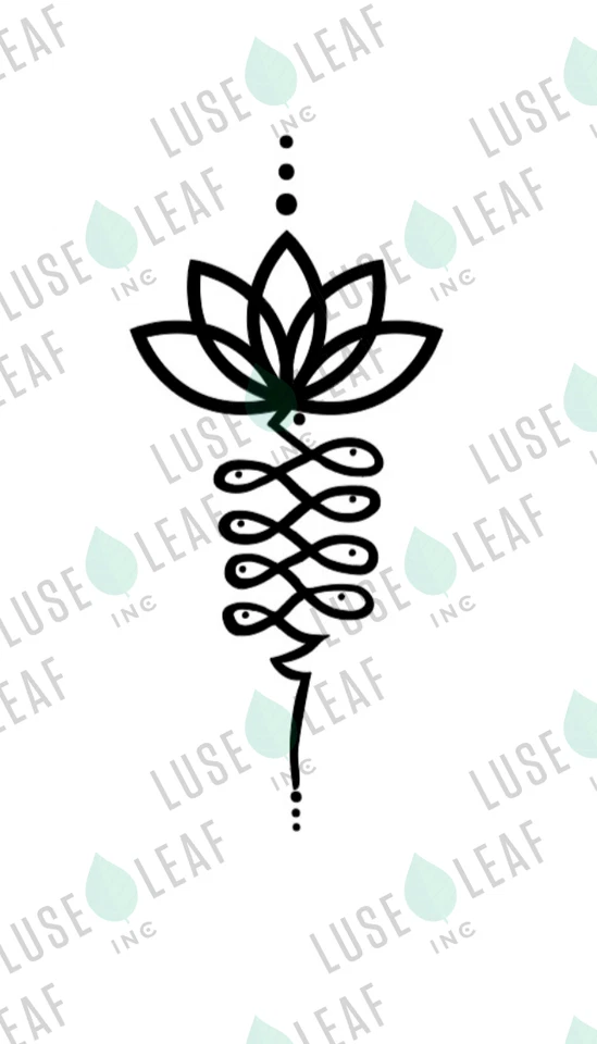 Adesivo de vinil flor de lótus barco, carro, veículo, Tumbler Buddha - Imagem 1 de 1