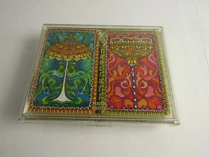 Stancraft Vintage Playing Cards PLASTIC COATED 2 Decks Stained glass lamps - Picture 1 of 3