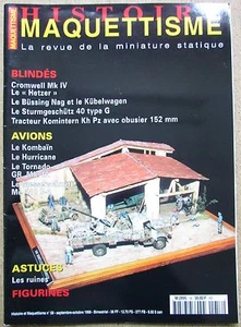 MILITARY MODEL WW2 HISTORY MAGAZINE MODEL #58 BLIND CROMWELL MK IV - Picture 1 of 1
