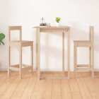 Bar Chairs 2 Pcs 40X41.5X112 Cm Solid Wood Pine