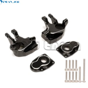 Nudillos de dirección de eje de aleación/placas de cubierta de portal para Axial SCX10 III AXI232006 - Imagen 1 de 14