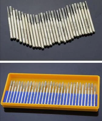 30PCS Diameter 3mm Grinding Files Replacement For Air Micro Grinder Tool - Image 1 of 4