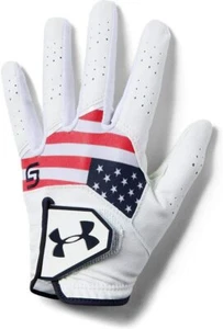 Under Armour Boys' Youth CoolSwitch Golf Glove White ( S )  - Picture 1 of 2