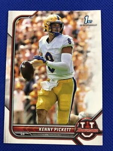 2022 #65 Kenny Pickett Bowman University 1st Paper - Imagen 1 de 2