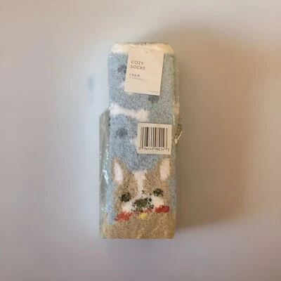 Calcetines difusos para mujer Frenchie Dog, se adapta a calcetines tallas 9-11 - NUEVOS - ¡PRECIO MÁS BAJO! Foto 1 de 2