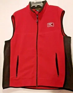 Chaleco Fayettechill Negro y Rojo Para Hombre Talla XL Cremallera Completa - Logo Bordado - Imagen 1 de 9