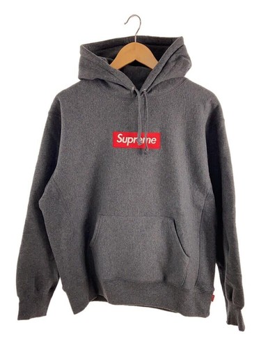 Supreme Mountain Felpa con Cappuccio Cotone Grigio S Usata