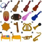 Zubehör für Playmobil-Musikinstrumente (AM43)