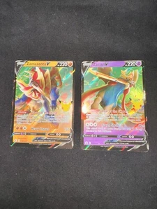 Pokemon Zacian Zamazenta V 016/025 018/025 - Celebrations - Error Oc Mc Misprint - Picture 1 of 5