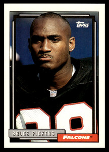 1992 Topps Bruce Pickens #408 Atlanta Falcons NFL Football 