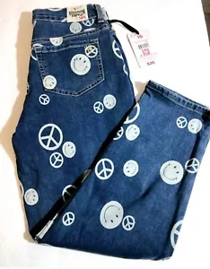 Neu Justice Mädchen Stranger Things Denim Mini Mom Jeans Größe 16 - Bild 1 von 1