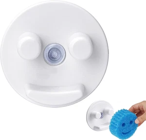 Sponge Holder/ Organizer, Sink Caddy W/Suction Cup Installation for Kitchen/Bath - Picture 1 of 12