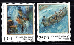 Greenland 340 & 341 MH OG FREE SHIPPING!! - Imagen 1 de 1