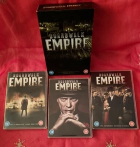BOARDWALK EMPIRE DVD SET COMPLETE SEASONS 1-3 PRE OWNED GOOD CONDITION - Picture 1 of 3
