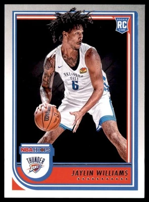 2022-23 Panini NBA Hoops - Rookies Jaylin Williams #269 (RC) - Image 1 of 2