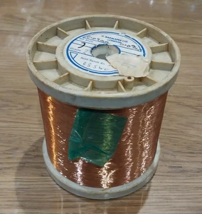 Solid Synthetic Enamelled Copper Wire 43SWG 19AWG - 3kg - Picture 1 of 2