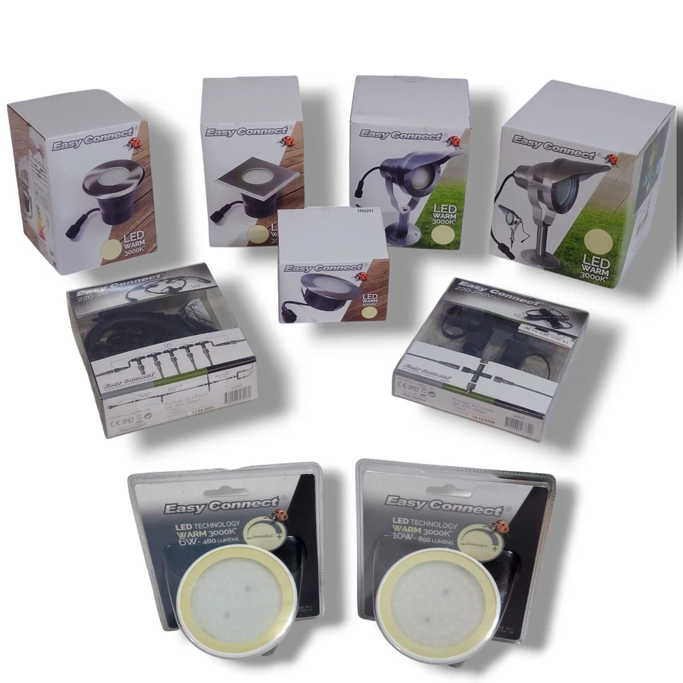 Gartensystem LED Strahler Edelstahl Gartenlampe Gartenleuchte Terrassenleuchte - Bild 1 von 1