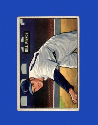 1951 Bowman Set-Break #196 Billy Pierce RC VG-VGEX (crease) *GMCARDS* - Image 1 of 2