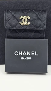 CHANEL VIP Classic Small Flap Black Velvet CC Card Holder - Bild 1 von 2