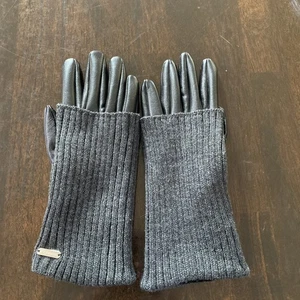 Steve Madden Damen Einheitsgröße schwarz kuschelige Fahrhandschuhe - Bild 1 von 3