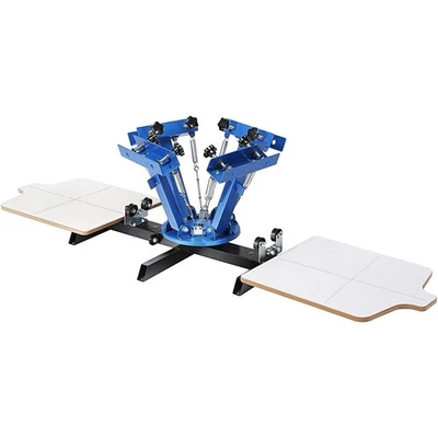 Prensa giratoria 360° 4 colores 2 estaciones 21,2 x 17,7 pulgadas palet de doble capa Foto 1 de 4