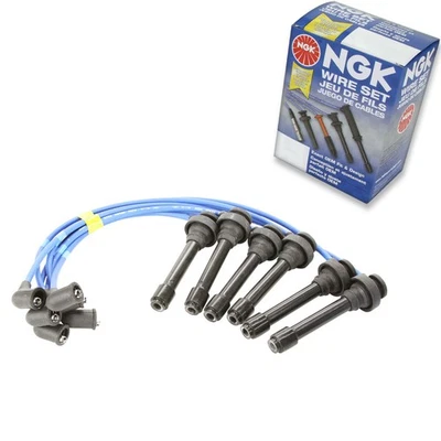 Juego de cables de bujía NGK de 1 pieza para Chrysler Sebring 1995-2005 2,5 L 3,0 L V6 - mo Foto 1 de 4