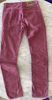 Pantalón Pana Rosa Edición Limitada X Levi’s Ceremonia de Apertura Como Nuevo: 31 X 32 Foto 1 de 4