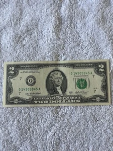 Rare 2003 Series A $2 bill - Picture 1 of 2