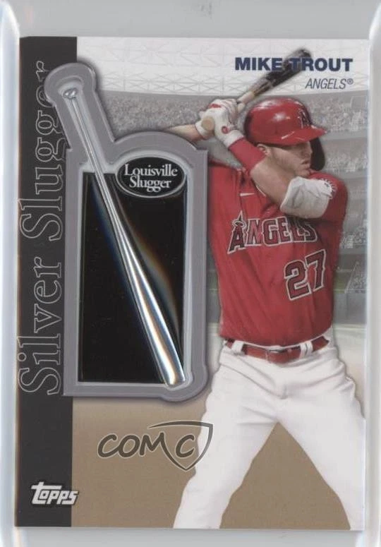 2022 Topps Series 2 Gold /75 Mike Trout #SSA-MT Patch - Image 1 of 2