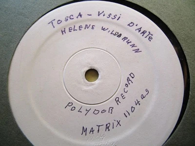 1919 HELENE WILDBRUNN Dramatic Wagner Soprano TOSCA Vissi D'Arte Polydor VINYL - Image 1 of 2