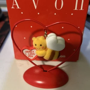 Vintage AVON - The Gift Collection - Love Notes Valentine Ornament "Bee" NOS - Picture 1 of 4
