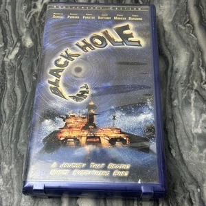 The Black Hole VHS Tape Anniversary Edition Blue Clamshell Case Disney - Picture 1 of 4