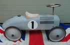 RETRO CHILDS ANTIQUE VINTAGE CLASSIC STYLISH  BUGATTI BOYS SPORTS CAR  