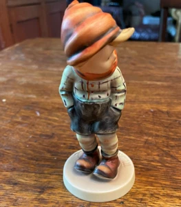 Vintage M.I. Hummel #43 March Winds Figurine Goebel W Germany Winter Scarf - Picture 1 of 5