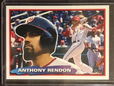 2019 Topps Throwback Thursday TBT #227 Anthony Rendon Washington Nationals - Image 1 of 2