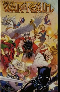 War of the Realms #1 Russell Dauterman Wraparound Gatefold Variante • NM ungelesen - Bild 1 von 4