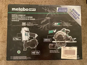 Metabo HPT KITNV45C36M Roofing Nailer & Circular Saw Kit, Free Shipping! - Picture 1 of 5