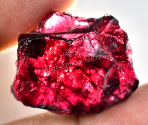 49.30 Ct Natural Red Brown Painite Rough Facet Top Quality Mogok AGL Certified - Picture 1 of 6