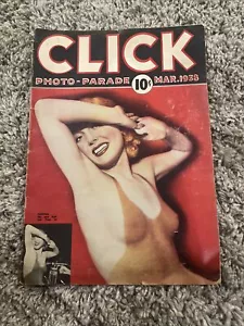 CLICK MAGAZINE 1938 - May Vintage Photo-Parade - Picture 1 of 13